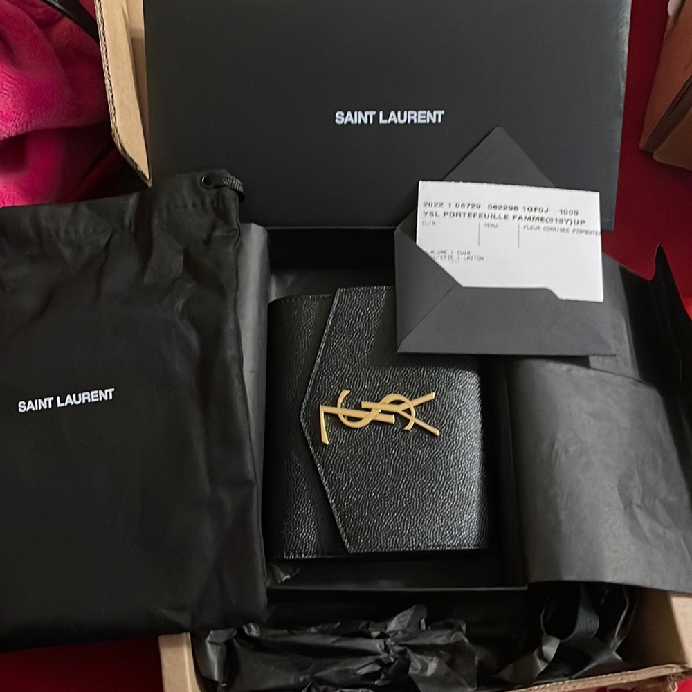 YSL uptown wallet
